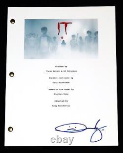 ANDY MUSCHIETTI Signed IT Full Movie Script Screenplay + PROOF autograph