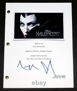 ANGELINA JOLIE Signed MALEFICENT Full Movie SCRIPT autograph with COA