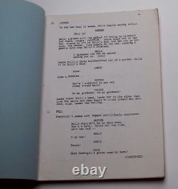 ANNIE / 1980 Movie Script Screenplay, Carol Burnett, Directed by John Huston