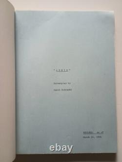 ANNIE (1981) Original Musical Movie Script by Carol Sobieski