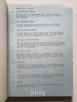 ANNIE (1981) Original Musical Movie Script by Carol Sobieski