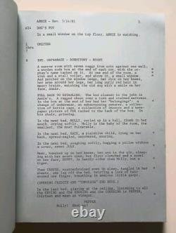 ANNIE (1981) Original Musical Movie Script by Carol Sobieski