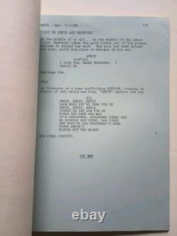 ANNIE (1981) Original Musical Movie Script by Carol Sobieski
