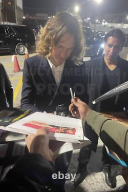 ANSEL ELGORT Signed BABY DRIVER Full MOVIE SCRIPT Screenplay + EXACT PROOF