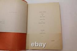 ANTHONY ADVERSE / Sheridan Gibney 1935 Movie Script Screenplay, Fredric March