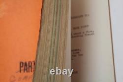 ANTHONY ADVERSE / Sheridan Gibney 1935 Movie Script Screenplay, Fredric March