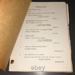 ARGENTINE NIGHTS (1940) Ritz Bros. Uni File Lot Script+Continuity+Trailer+COA