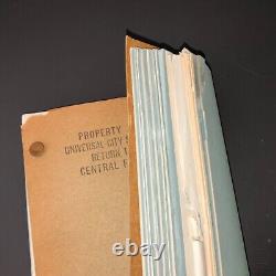 ARGENTINE NIGHTS (1940) Ritz Bros. Uni File Lot Script+Continuity+Trailer+COA