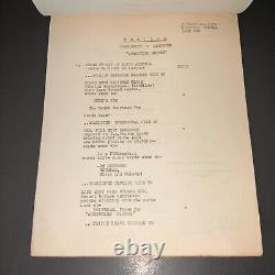 ARGENTINE NIGHTS (1940) Ritz Bros. Uni File Lot Script+Continuity+Trailer+COA