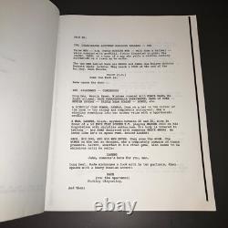 ASSAULT ON PRECINCT 13 Wm Morris 2nd Draft James DeMarco Movie Script COA