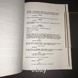ASSAULT ON PRECINCT 13 Wm Morris 2nd Draft James DeMarco Movie Script COA