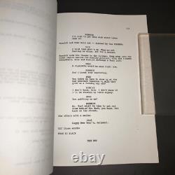 ASSAULT ON PRECINCT 13 Wm Morris 2nd Draft James DeMarco Movie Script COA