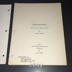 ATTACK 1950s Carbon Film Treatment Arthur Orloff Alec Hudson Original Script COA