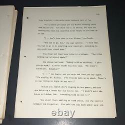 ATTACK 1950s Carbon Film Treatment Arthur Orloff Alec Hudson Original Script COA