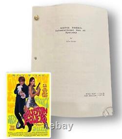 AUSTIN POWERS International Man of Mystery original movie Script Movie prop