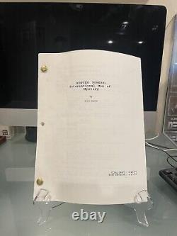 AUSTIN POWERS International Man of Mystery original movie Script Movie prop