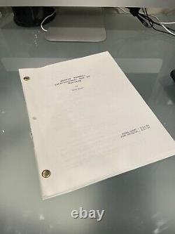 AUSTIN POWERS International Man of Mystery original movie Script Movie prop