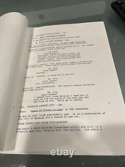 AUSTIN POWERS International Man of Mystery original movie Script Movie prop