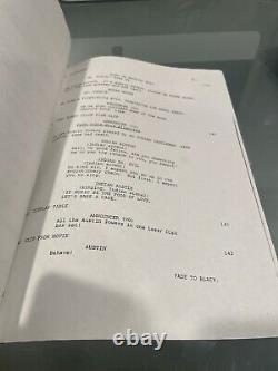 AUSTIN POWERS International Man of Mystery original movie Script Movie prop