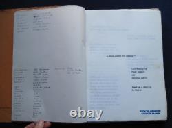 A BLACK RIBBON FOR DEBORAH Horror Film Script BRADFORD DILLMAN'S Copy wi Notes