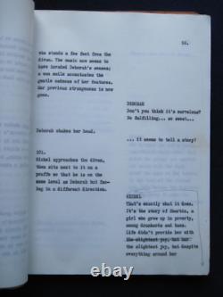 A BLACK RIBBON FOR DEBORAH Horror Film Script BRADFORD DILLMAN'S Copy wi Notes