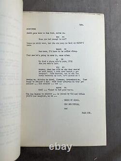 A Boy & His Dog Sci-fy 1975 movie script