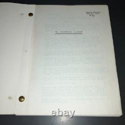 A CHORUS LINE (1985) Movie Script Michael Douglas Broadway Musical Attenborough