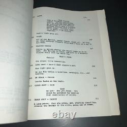A CHORUS LINE (1985) Movie Script Michael Douglas Broadway Musical Attenborough