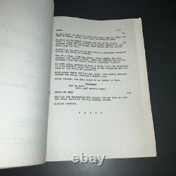 A CHORUS LINE (1985) Movie Script Michael Douglas Broadway Musical Attenborough