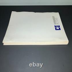 A CHORUS LINE (1985) Movie Script Michael Douglas Broadway Musical Attenborough