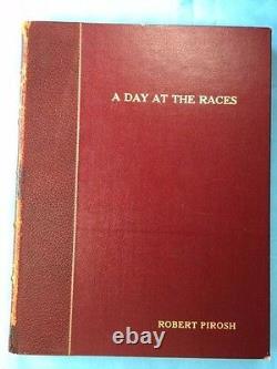 A Day At The Races Marx Bros' Movie Screenwriter Robert Pirosh's Script