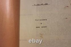 A Day Of Rare 1955 Movie Screenplay Script Original Jane Russell Jeff Chandler