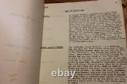 A Day Of Rare 1955 Movie Screenplay Script Original Jane Russell Jeff Chandler