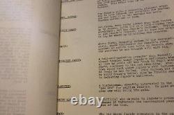 A Day Of Rare 1955 Movie Screenplay Script Original Jane Russell Jeff Chandler