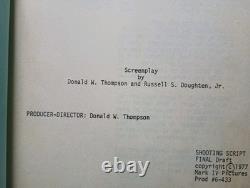 A Distant Thunder (1977) End Times Dystopian Movie Script Donald Thompson