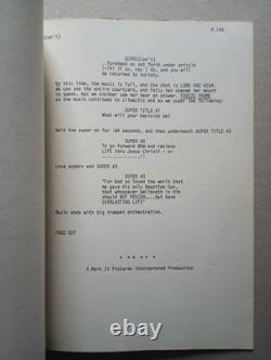 A Distant Thunder (1977) End Times Dystopian Movie Script Donald Thompson