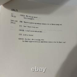 A Girl To Kill For 1980s Film Script Notes Cue Sheets Production Paperwork Lot