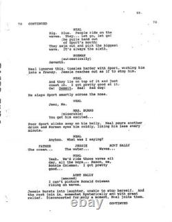 A RIVER RUNS THROUGH IT (1990) Film script adaptation of Norman Maclean novella