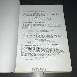A SIMPLE PLAN 1996 Original Movie Script Sam Raimi Neo-Noir CAA Agency COA