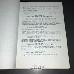 A SIMPLE PLAN 1996 Original Movie Script Sam Raimi Neo-Noir CAA Agency COA