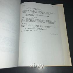 A SIMPLE PLAN 1996 Original Movie Script Sam Raimi Neo-Noir CAA Agency COA