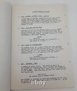 A VOYAGE ROUND MY FATHER / John Mortimer 1973 Screenplay, Laurence Olivier film