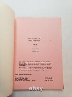 A WOMAN CALLED GOLDA / Harold Gast 1981 TV Movie Script, Israel's prime minister