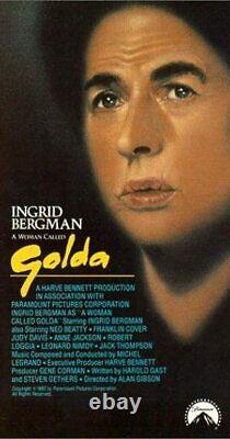 A WOMAN CALLED GOLDA / Harold Gast 1981 TV Movie Script, Israel's prime minister