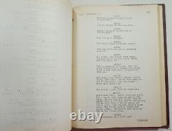 Abbott and Costello Movie Script Buck Privates Director Arthur Lubin's Copy 1941