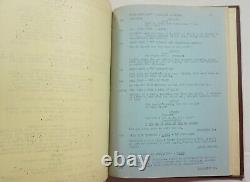 Abbott and Costello Movie Script Buck Privates Director Arthur Lubin's Copy 1941