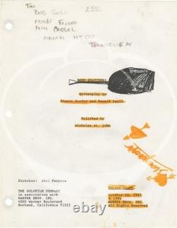 Abel Ferrara BODY SNATCHERS Original screenplay for the 1994 film 1991 #161126