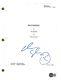 Adam Sandler Billy Madison Signed Autograph Movie Script Full Screenplay Bas Coa