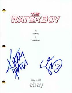 Adam Sandler & Kathy Bates Cast Signed Autograph Full Movie Script -the Waterboy