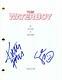 Adam Sandler & Kathy Bates Cast Signed Autograph Full Movie Script -the Waterboy